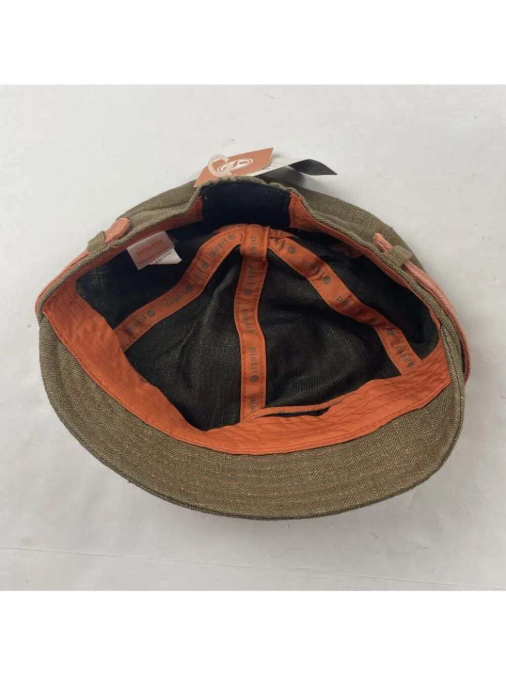 Pistil Cadet Cap Hat with Orange Band Women’s OS Parker Tobacco Twill